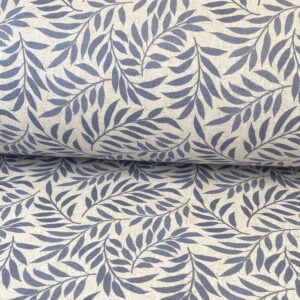 Extra Wide Acacia - Woad Blue on Natural - Image 3