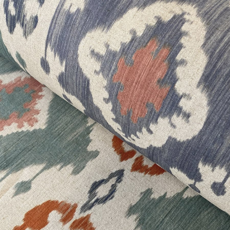 Extra Wide Daria - Indigo, Teal and Tamarind