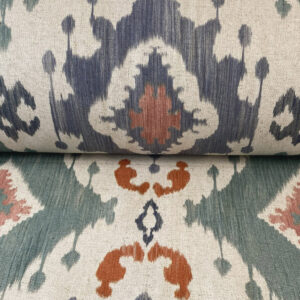 Extra Wide Daria - Indigo, Teal and Tamarind - Image 3