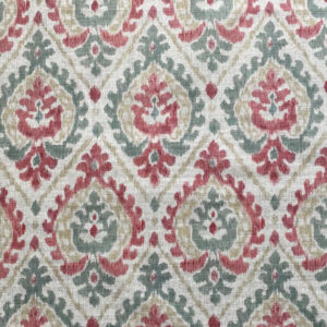 Extra Wide Dita - Soft Green and Strawberry Red - Image 2