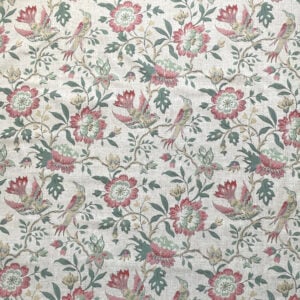 Extra Wide Ellen - Soft Green and Strawberry Red - Image 2