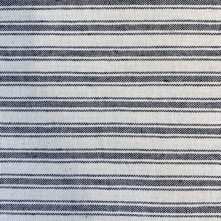 Extra Wide Hector Ticking Stripe - Black - Image 4