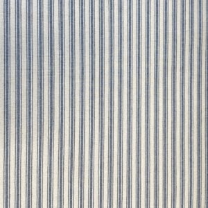 Extra Wide Hector Ticking Stripe - Indigo - Image 2