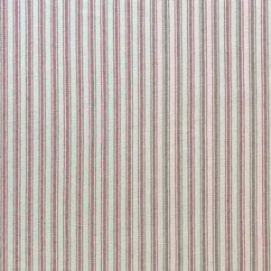 Extra Wide Hector Ticking Stripe - Peony - Image 2