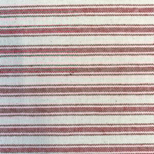 Extra Wide Hector Ticking Stripe - Peony - Image 4