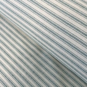 Extra Wide Hector Ticking Stripe - Teal - Image 1
