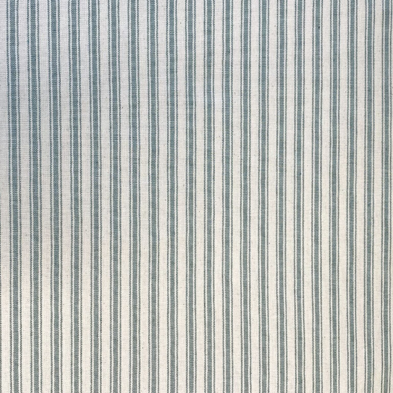 Extra Wide Hector Ticking Stripe - Teal - Image 2