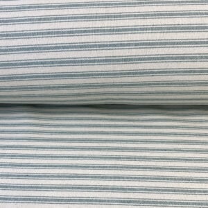 Extra Wide Hector Ticking Stripe - Teal - Image 3