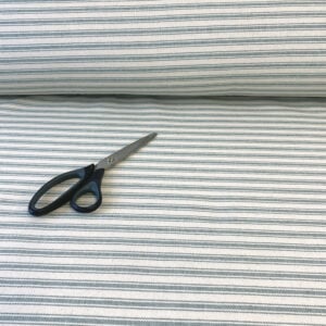 Extra Wide Hector Ticking Stripe - Teal - Image 4