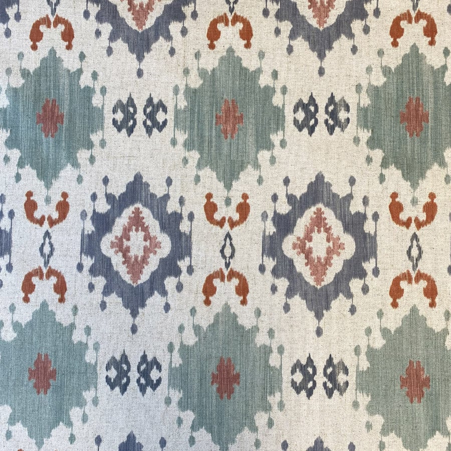 Extra Wide Little Daria - Indigo, Teal and Tamarind - Image 2