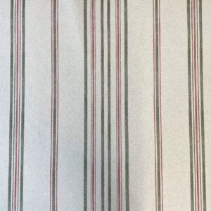 Extra Wide Maurice Stripe - Strawberry and Moss - Image 2