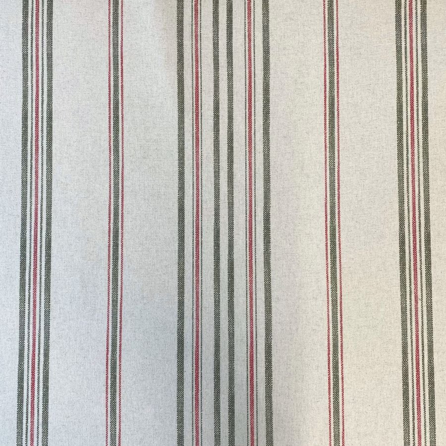 Extra Wide Maurice Stripe - Strawberry and Moss - Image 2