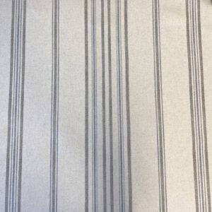Extra Wide Maurice Stripe Grey and Indigo - Image 2