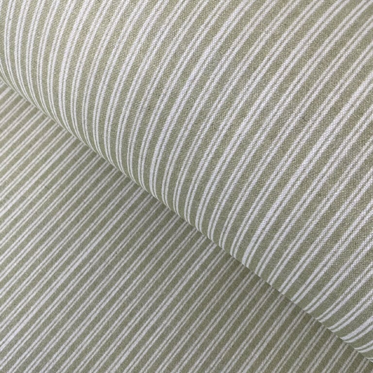 Extra Wide Pinstripe Print - Sage