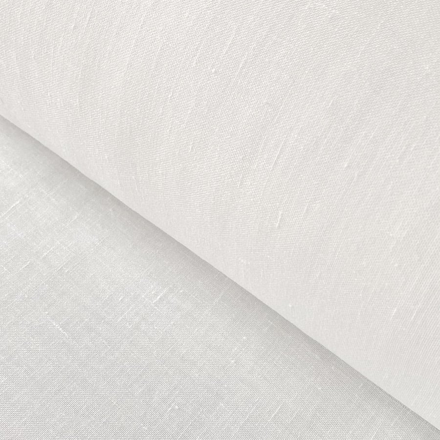 Extra Wide Weighted Sheer Newlyn White