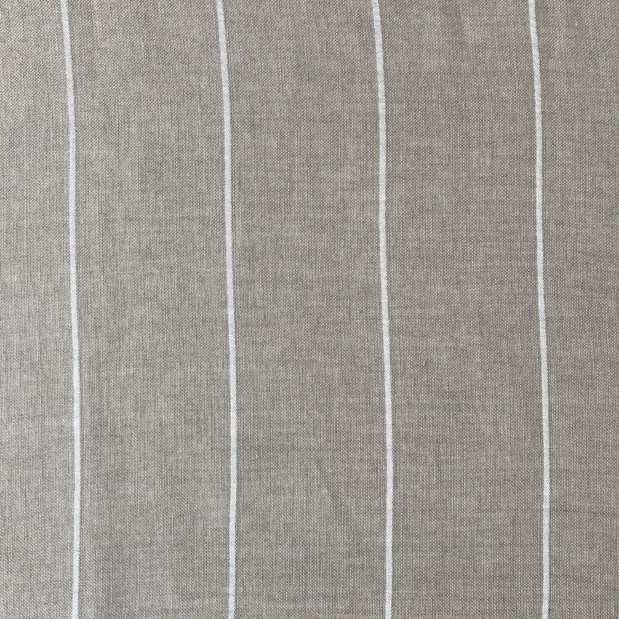 Extra Wide Sheer Stripe - White - Image 3
