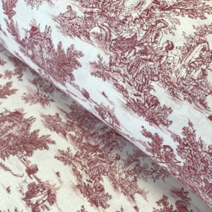 Extra Wide Toile Arcadian - Peony - Image 1