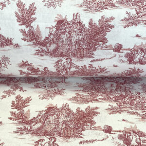 Extra Wide Toile Arcadian - Peony - Image 3