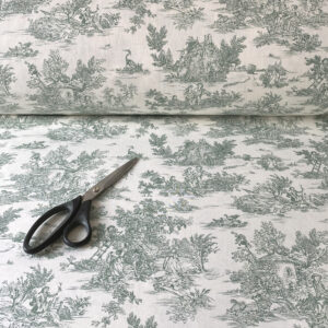 Extra Wide Toile Arcadian - Soft Green - Image 5