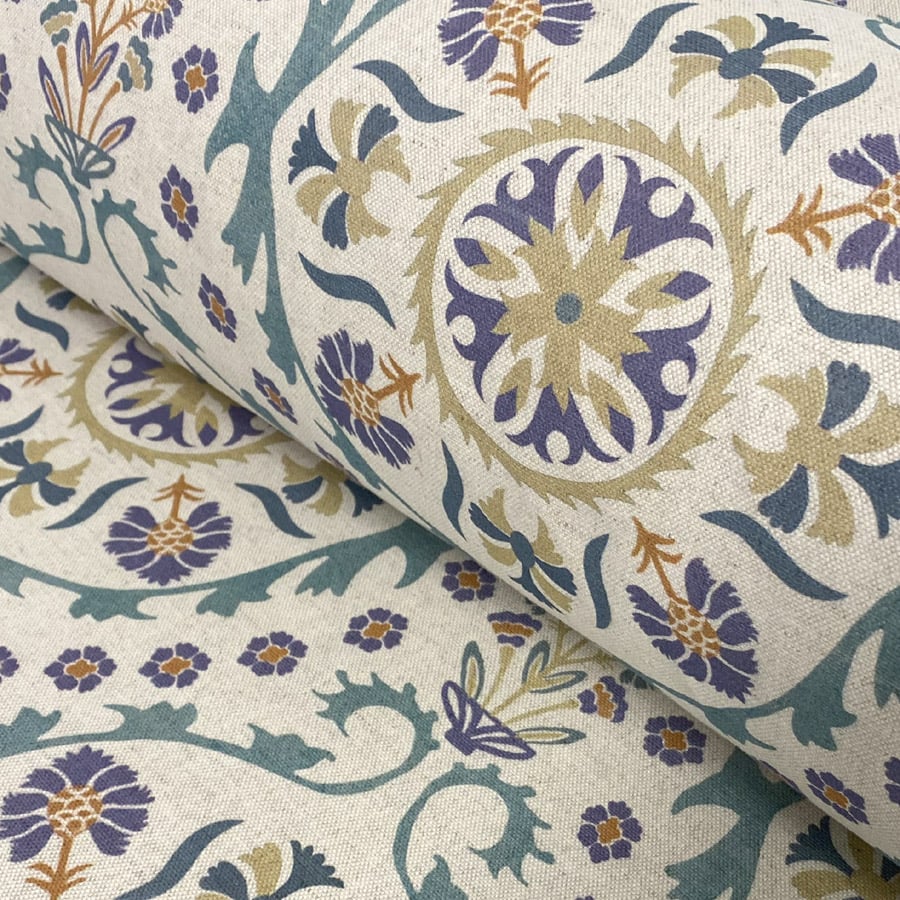 Eden - Soft Green and Indigo