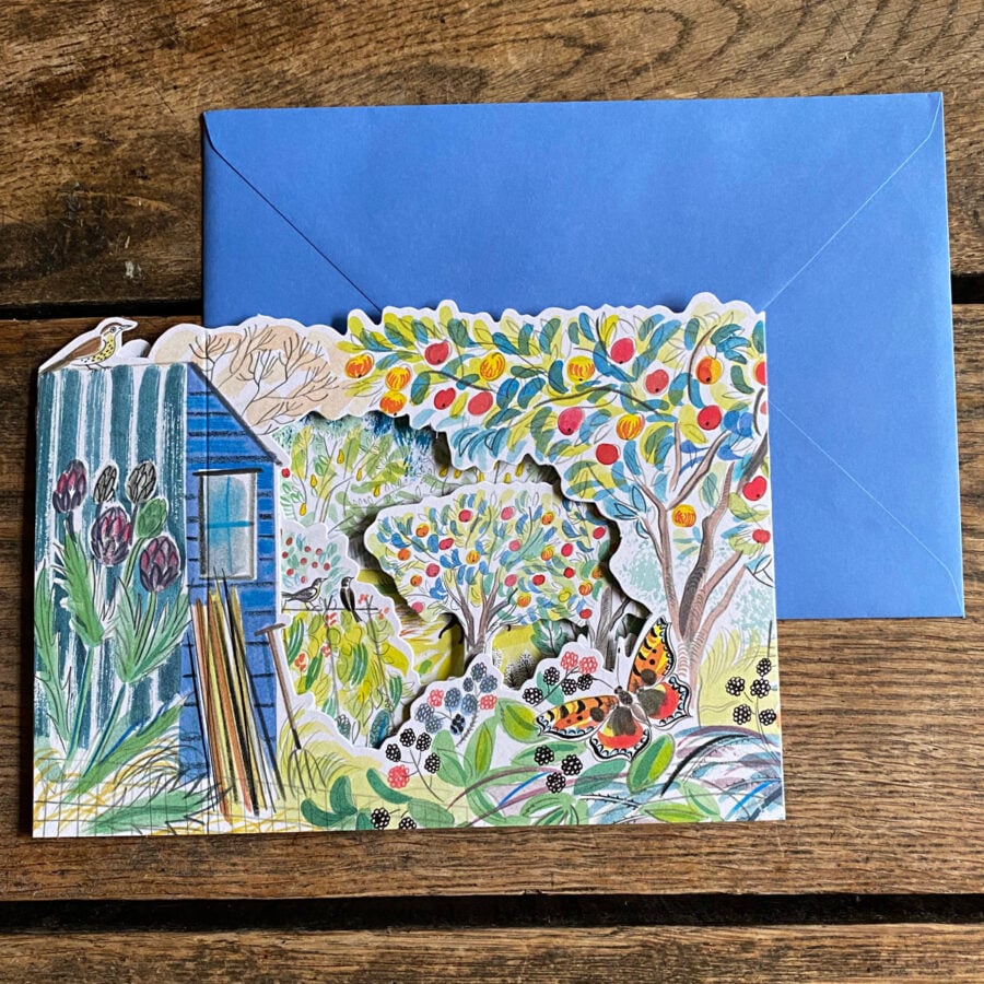 Emily Sutton 3D Allotment Card Orchard - Image 4