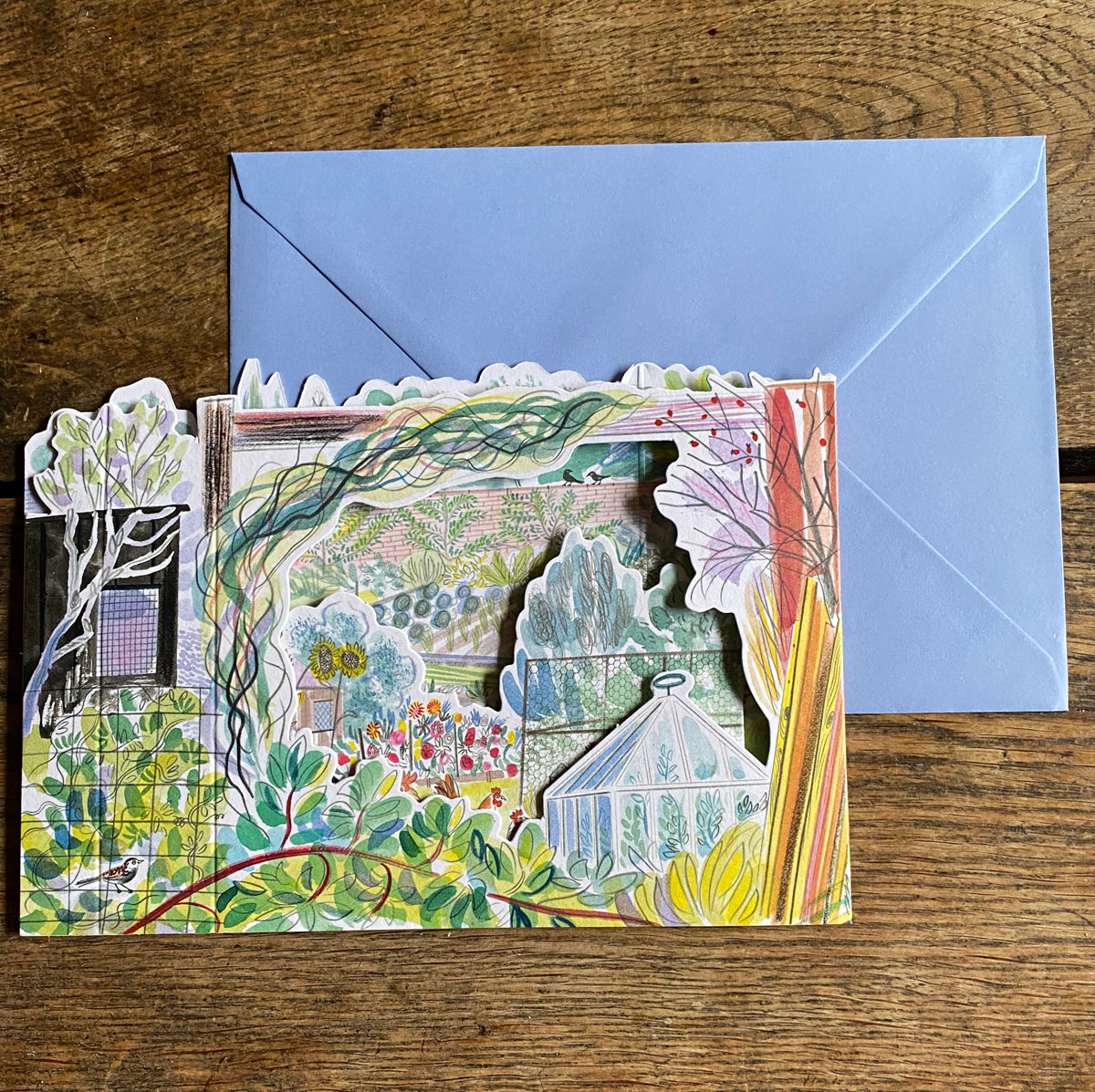 Emily Sutton 3D Allotment Card Late Summer - Image 4