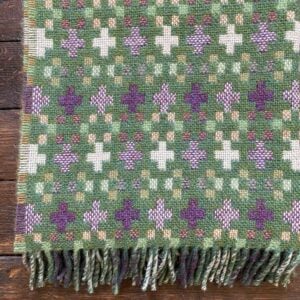 Eshton Blanket - Heather Green
