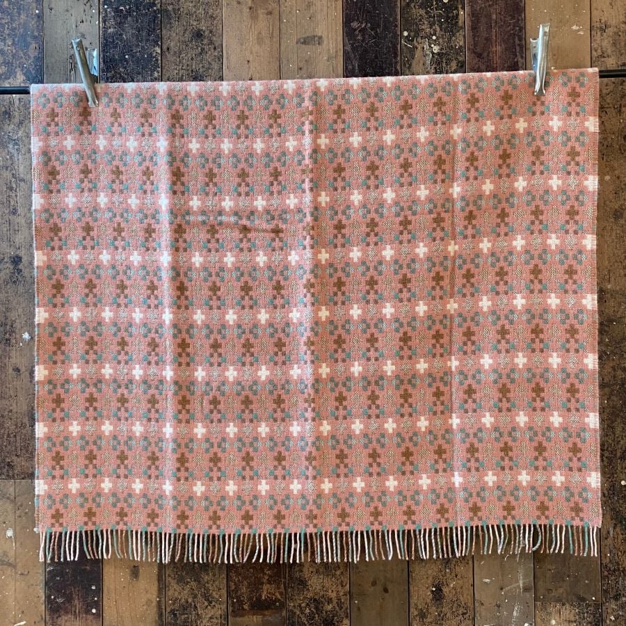 Eshton Blanket - Pink - Image 3