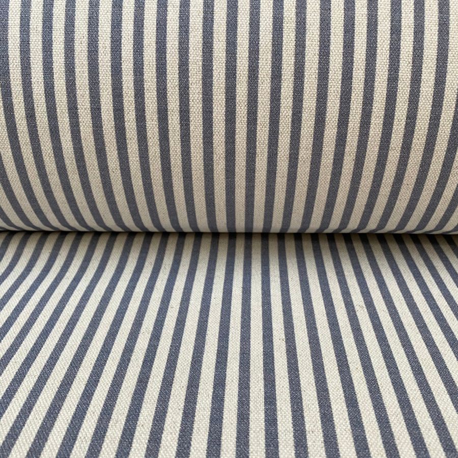 Etta Stripe - Blue Slate - Image 3