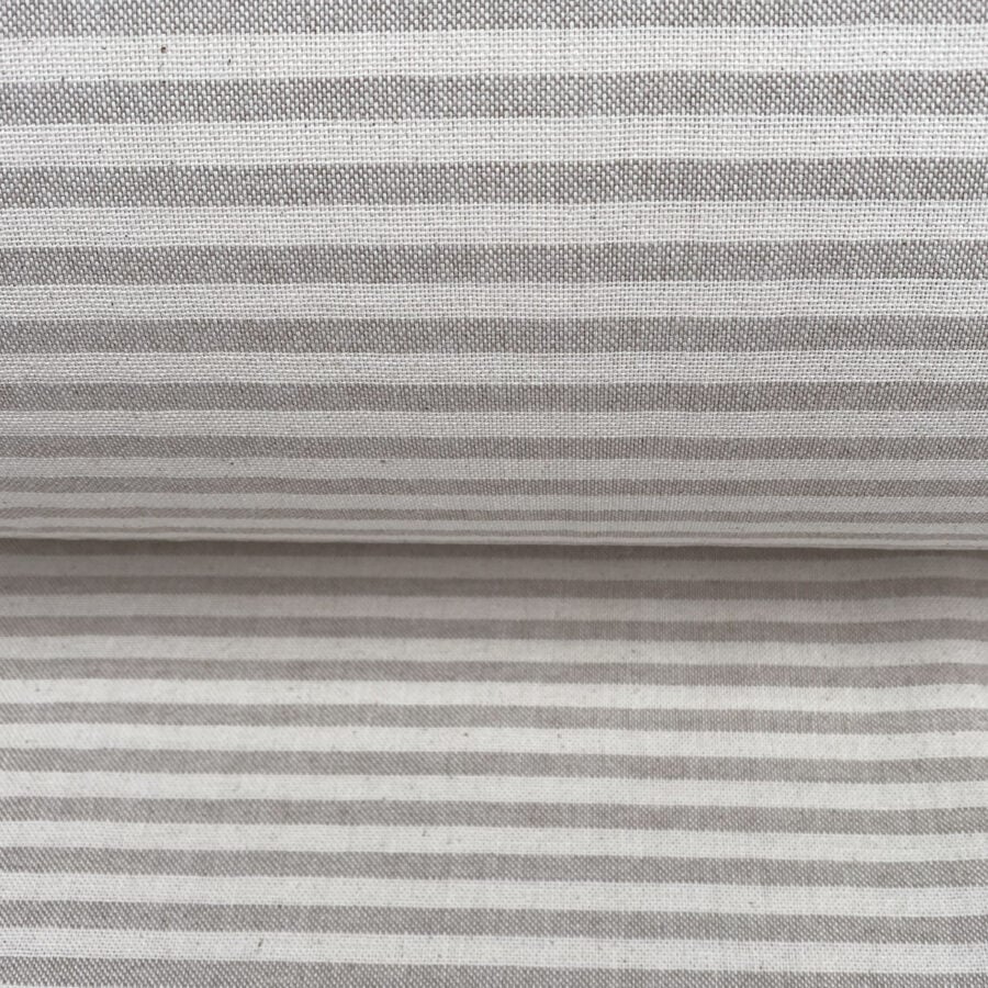 Extra Wide Coast Stripe 2 - Flax - Image 3