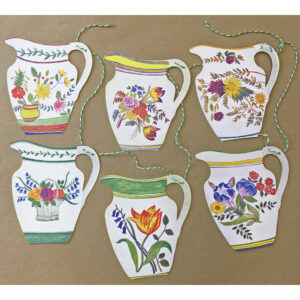 Floral Jug Bunting - Image 1