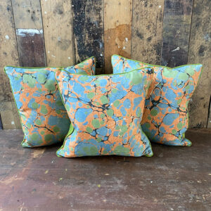 Folio 2 Linen Cushion - Green - Image 4