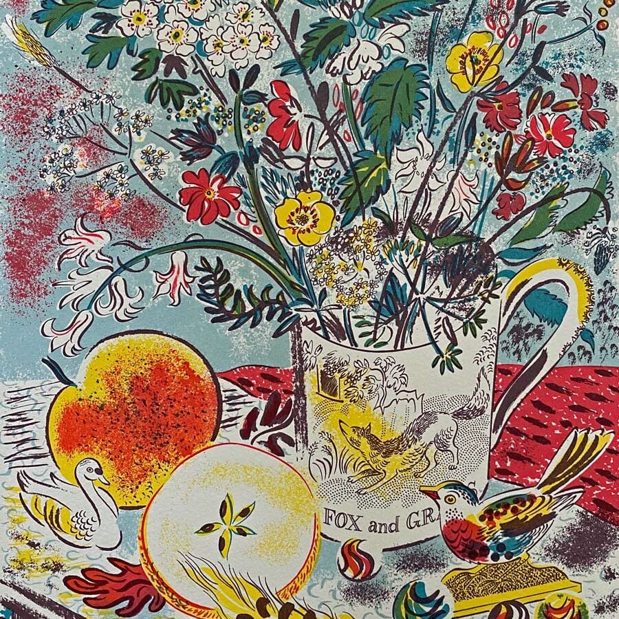 Fox and Grapes by Emily Sutton, Framed - Image 2