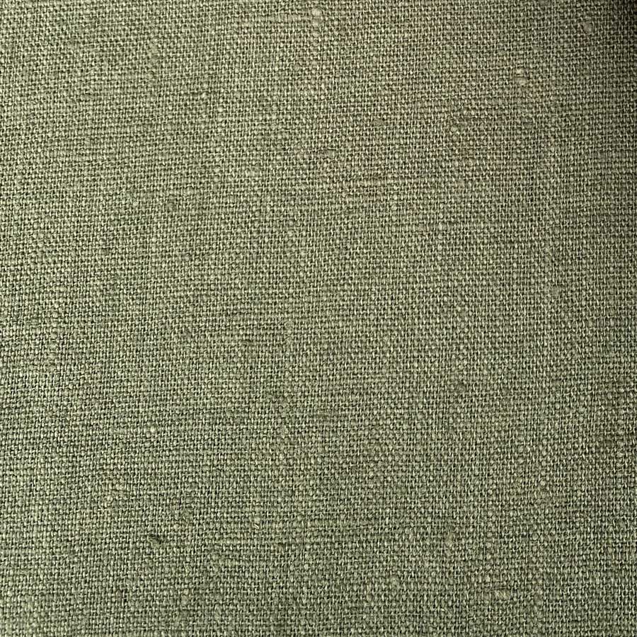 French Washed Linen - Forest Green - Image 2