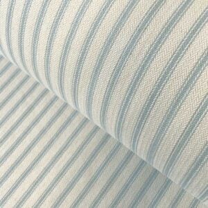 Hampton Ticking - Seagreen and Ivory