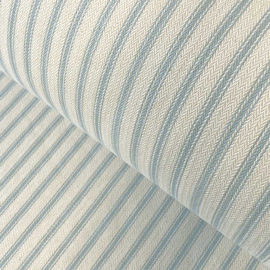 Hampton Ticking - Seagreen and Ivory