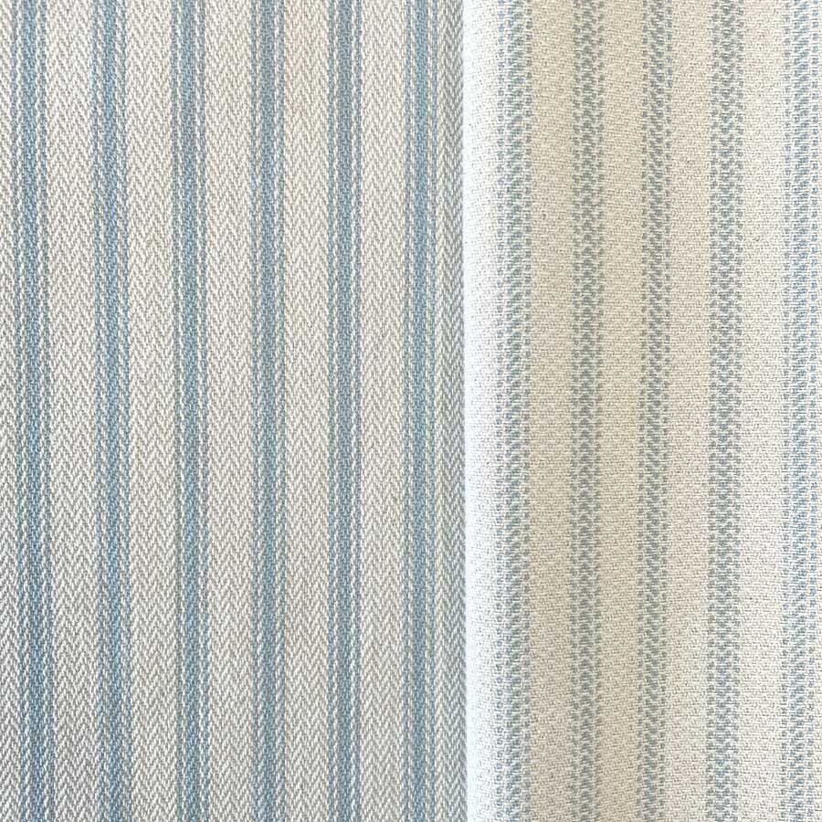 Hampton Ticking - Seagreen and Ivory - Image 4