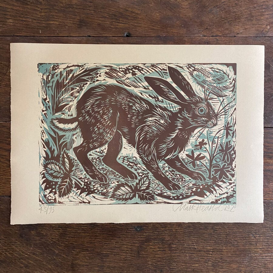 Hare, Unframed Print by Mark Hearld - Image 2