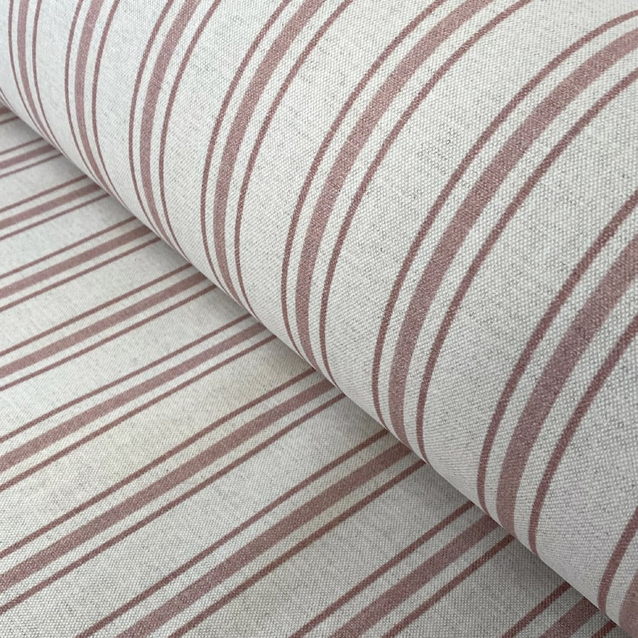 Extra Wide Hendrick Stripe - Carnation
