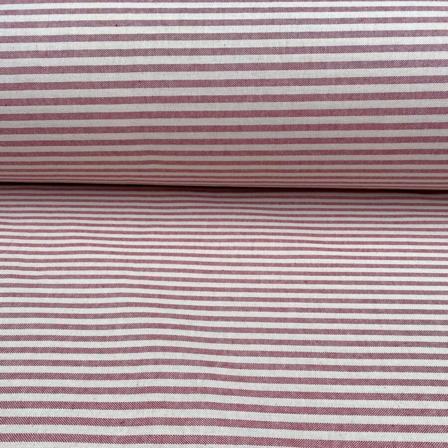 Extra Wide Coast Stripe 2 - Peony - Image 3