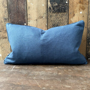 Ikat Cushion - Red Blue - Image 3