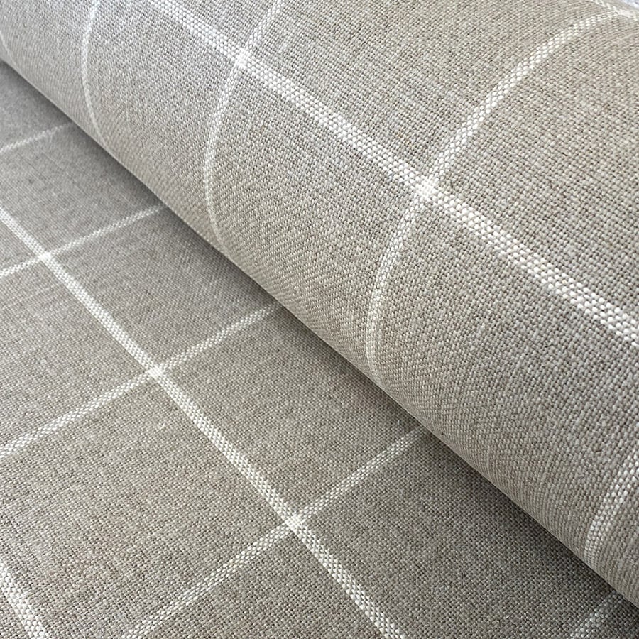 Inver Check Linen