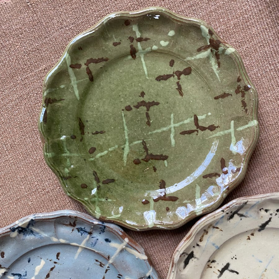 James Burnett-Stuart Side Plate - Green JBSPG - Image 3