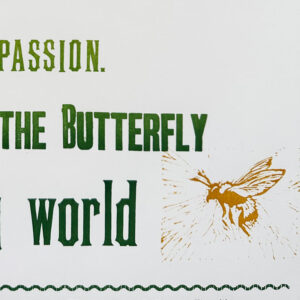 Pledge Letterpress Poster by Jackie Morris - Image 5