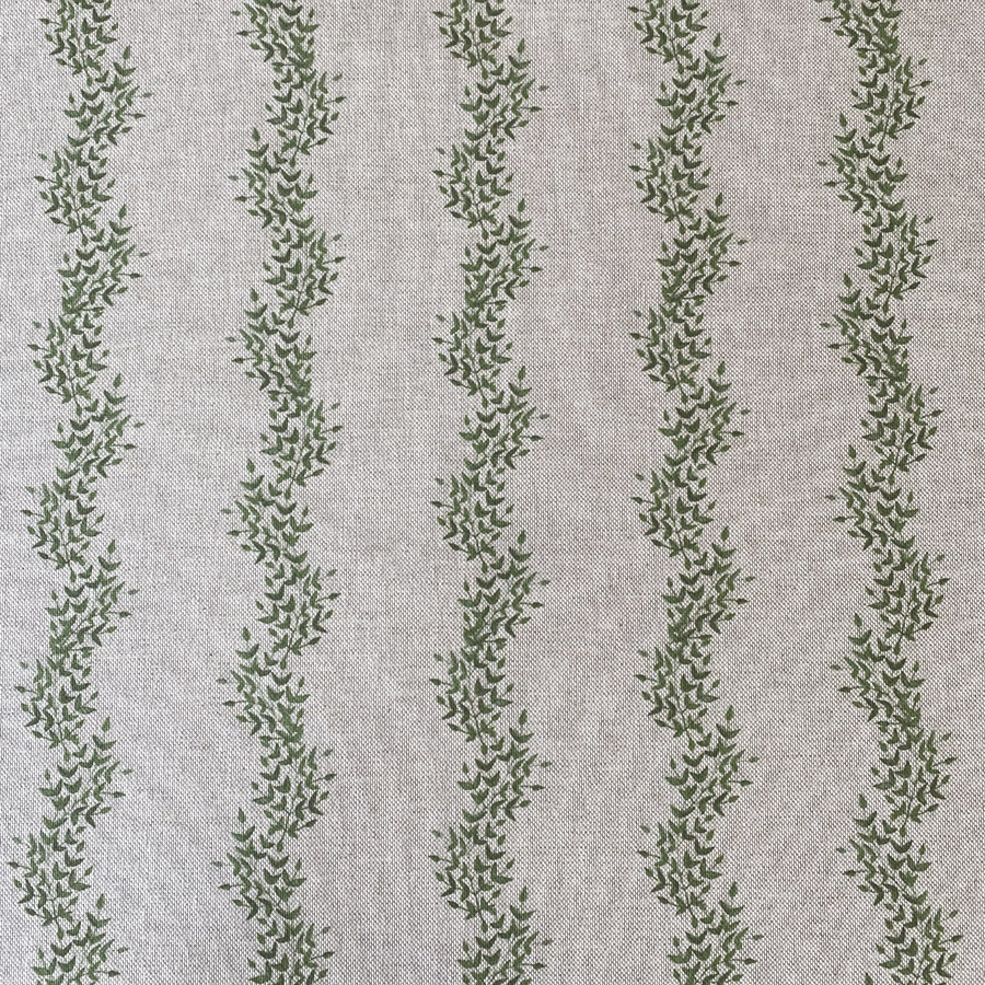 Jasmine Stripe - Leaf Green - Image 2