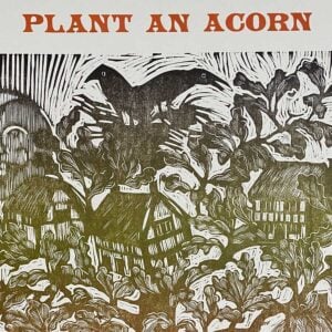 Plant an Acorn, Letterpress Poster Jen Whiskerd - Image 4