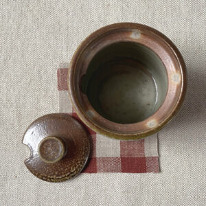 Knighton Mill Pottery Stoneware Mustard Jar - Image 2