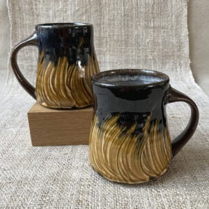 Kat Wheeler Large Mug - Black KWBM