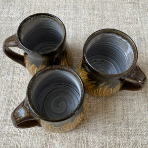 Kat Wheeler Large Mug - Black KWBM - Image 3