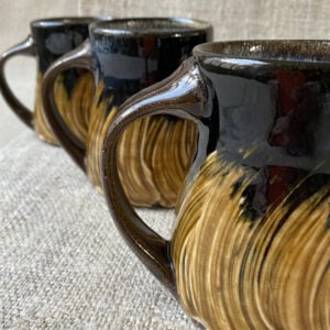 Kat Wheeler Large Mug - Black KWBM - Image 2